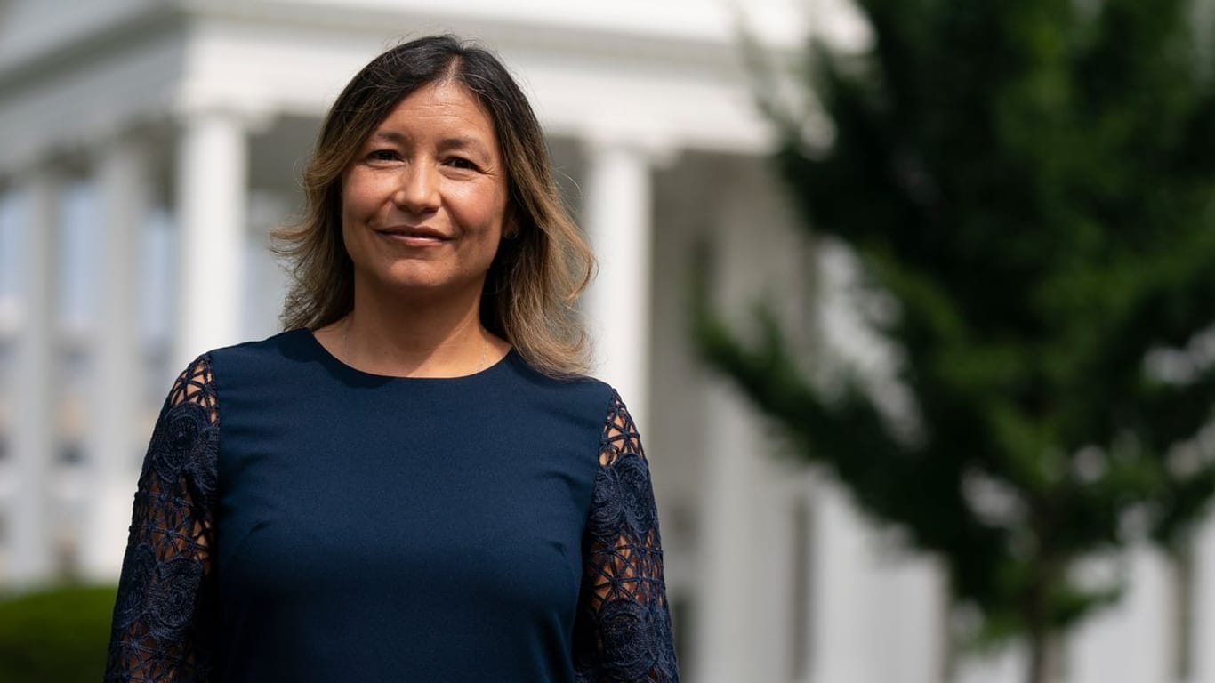 Julie Chávez Rodríguez: Die neue Wahlkampfmanagerin von Biden arbeitet bereits im Weißen Haus.