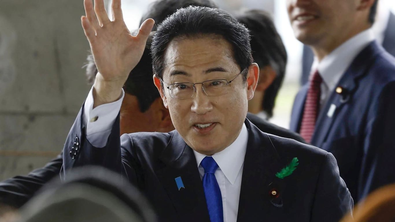 Japans Regierungschef Kishda in Wakayama