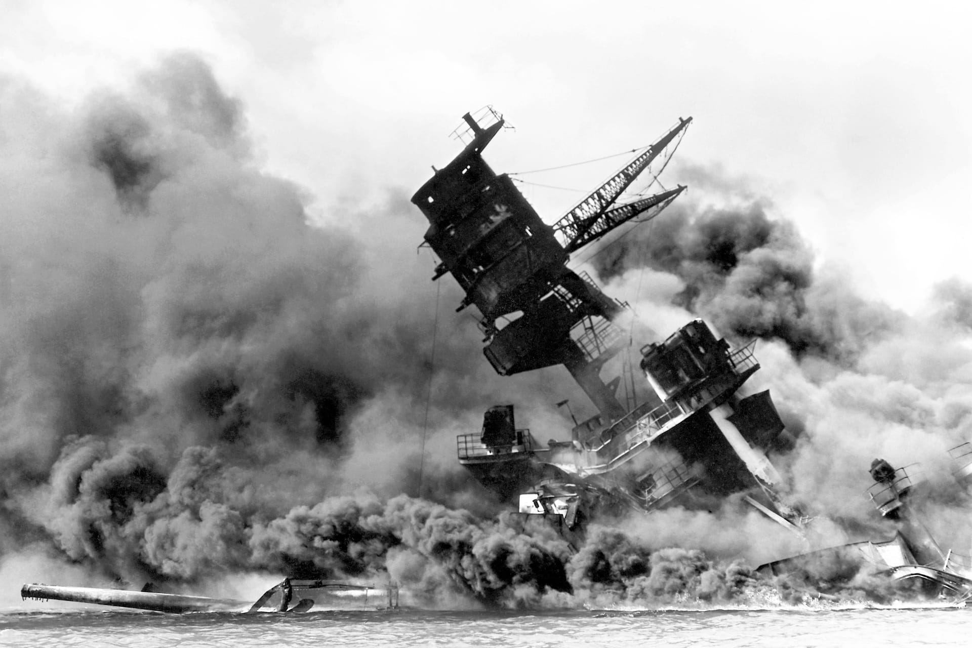 Japanischer Überfall auf Pearl Harbor 1941: Zwei Jahre später nahmen die USA Rache.