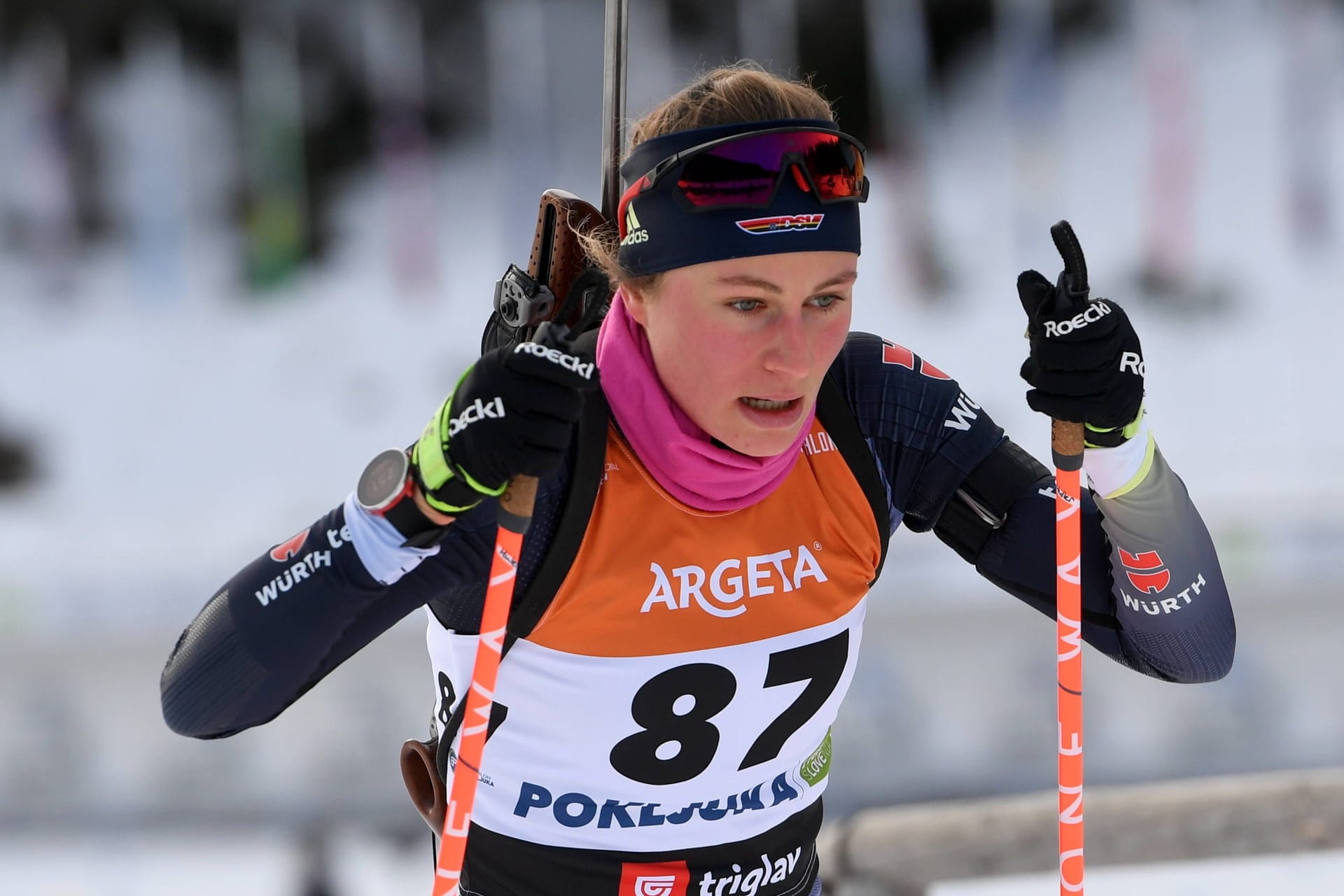 Luise Müller: Die junge Biathletin hat ihre Karriere beendet.