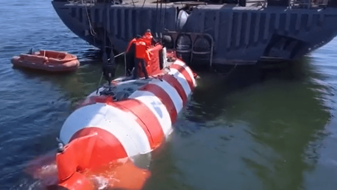 Das Mini-U-Boot der russischen "SS-750": Experten halten eine Täterschaft Russlands für ein plausibles Szenario.
