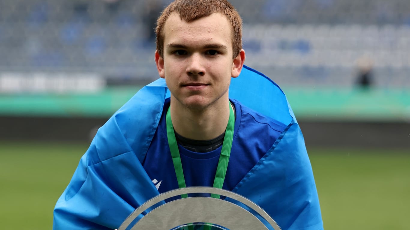 Artem Zaloha: Der junge Ukrainer ist B-Junioren-Meister.