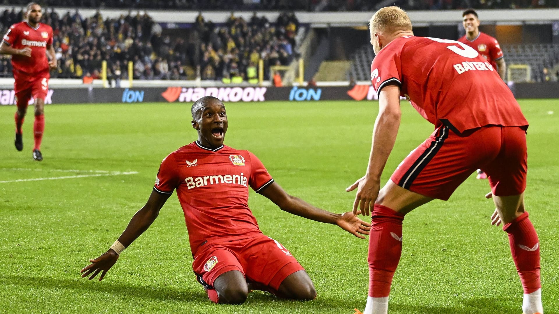 Moussa Diaby: Er brachte sein Team in Führung.