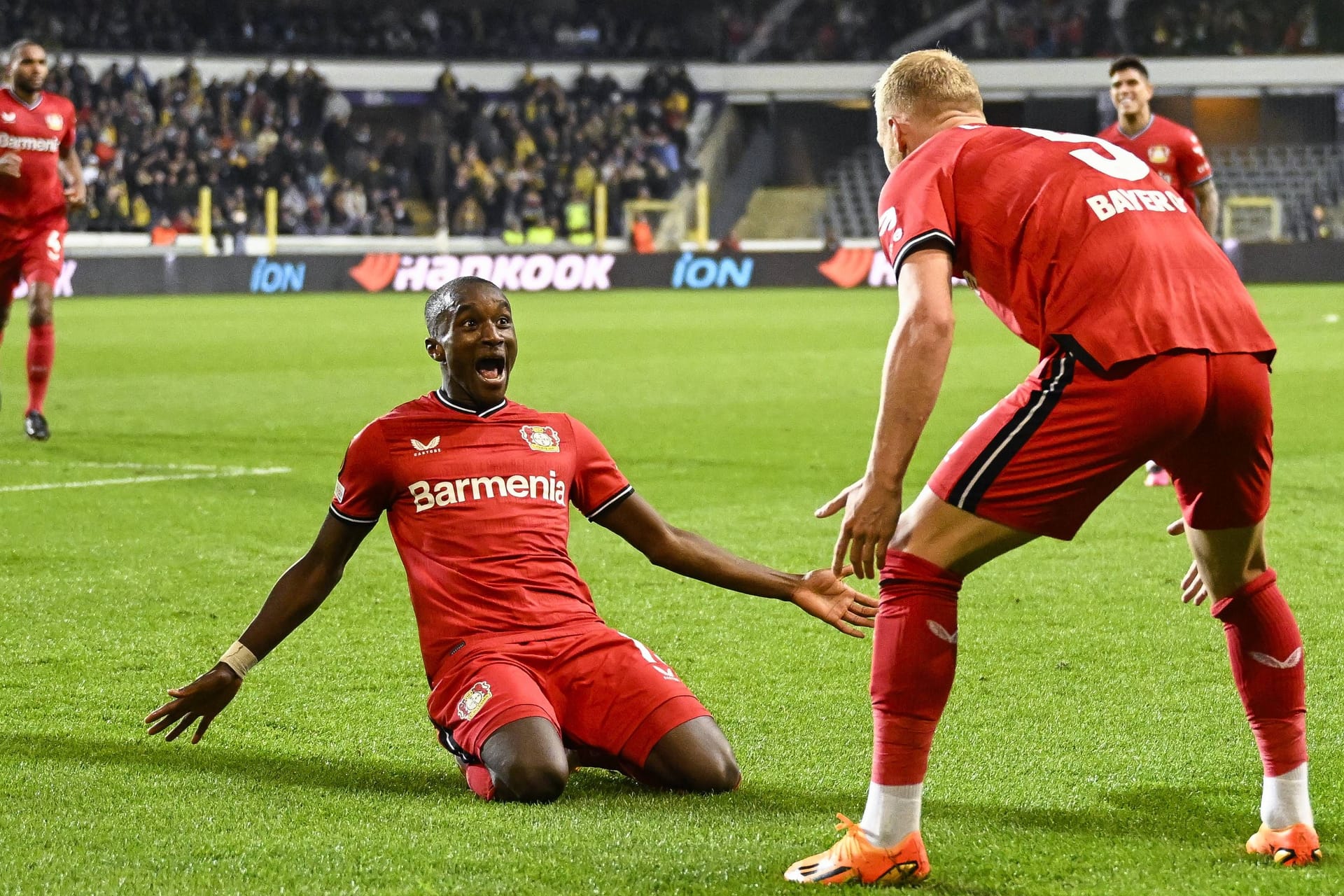 Moussa Diaby: Er brachte sein Team in Führung.