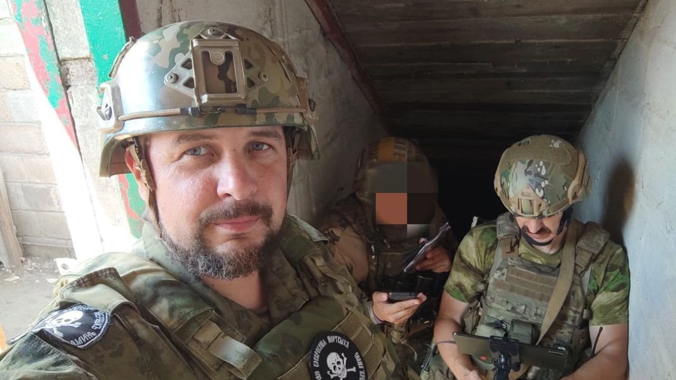 In Uniform: Wladlen Tatarski kämpfte in Einheiten der Donbass-Republiken und war Sonderkorrespondent in dem Krieg. Das Foto ist aus seinem Telegram-Kanal.