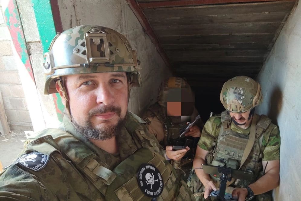 In Uniform: Wladlen Tatarski kämpfte in Einheiten der Donbass-Republiken und war Sonderkorrespondent in dem Krieg. Das Foto ist aus seinem Telegram-Kanal.