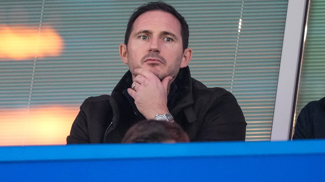 Frank Lampard bei der Partie am Dienstag.