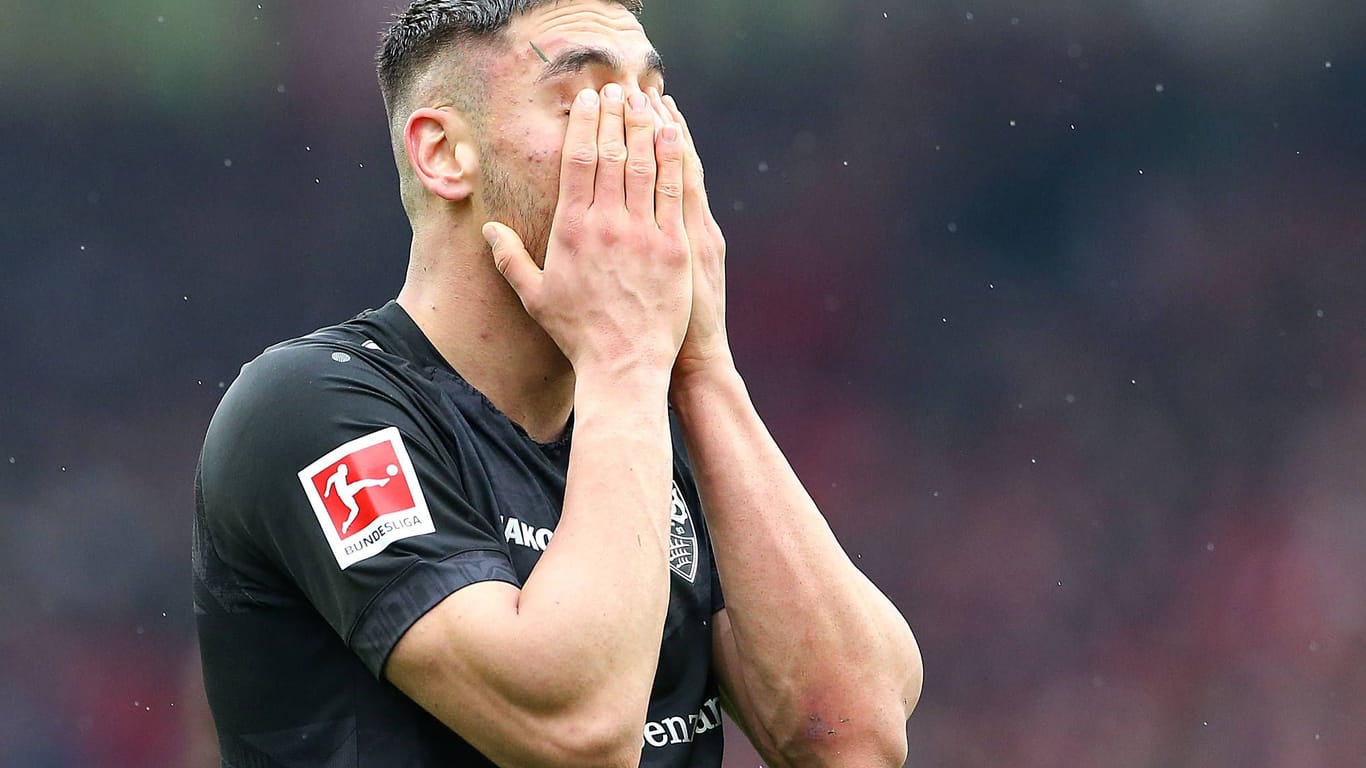 Dinos Mavropanos: Der VfB-Verteidiger zeigt sich nach der 0:3-Pleite bei Union Berlin enttäuscht und müde.