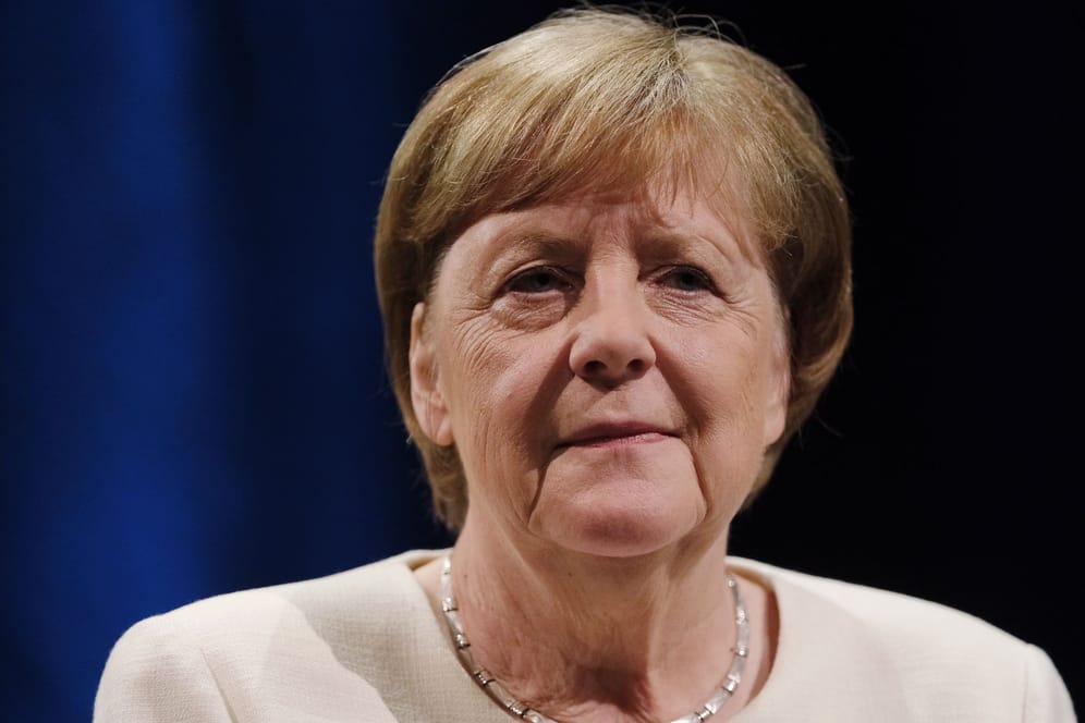 Buchmesse - Angela Merkel