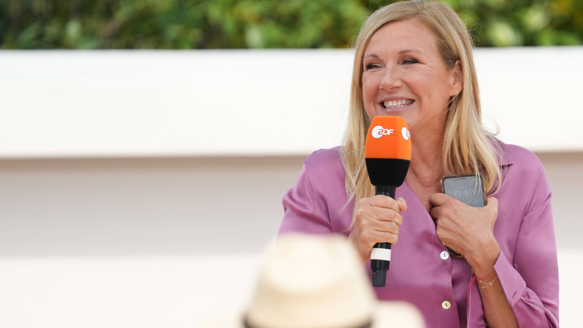 Andrea Kiewel: Seit mehr als 20 Jahren moderiert sie den "ZDF-Fernsehgarten".