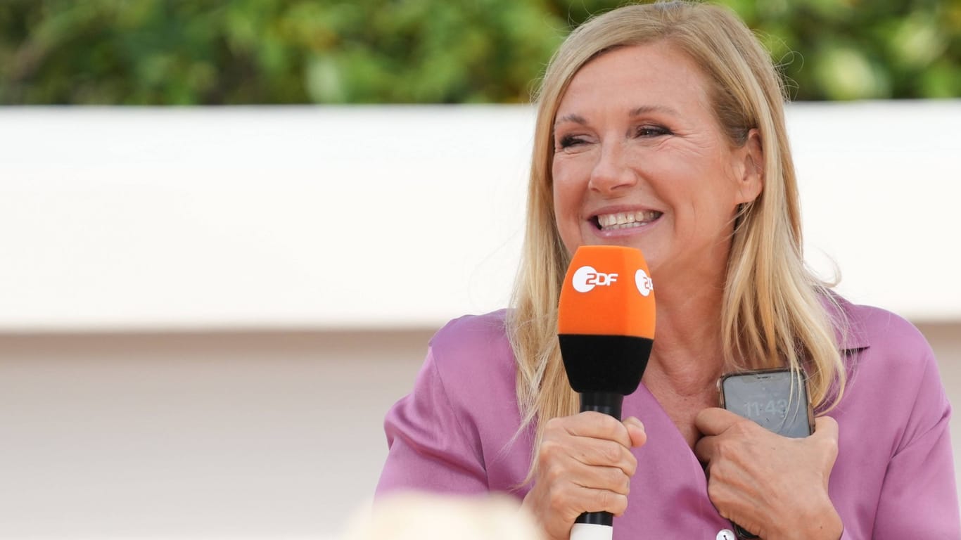 Andrea Kiewel: Seit mehr als 20 Jahren moderiert sie den "ZDF-Fernsehgarten".