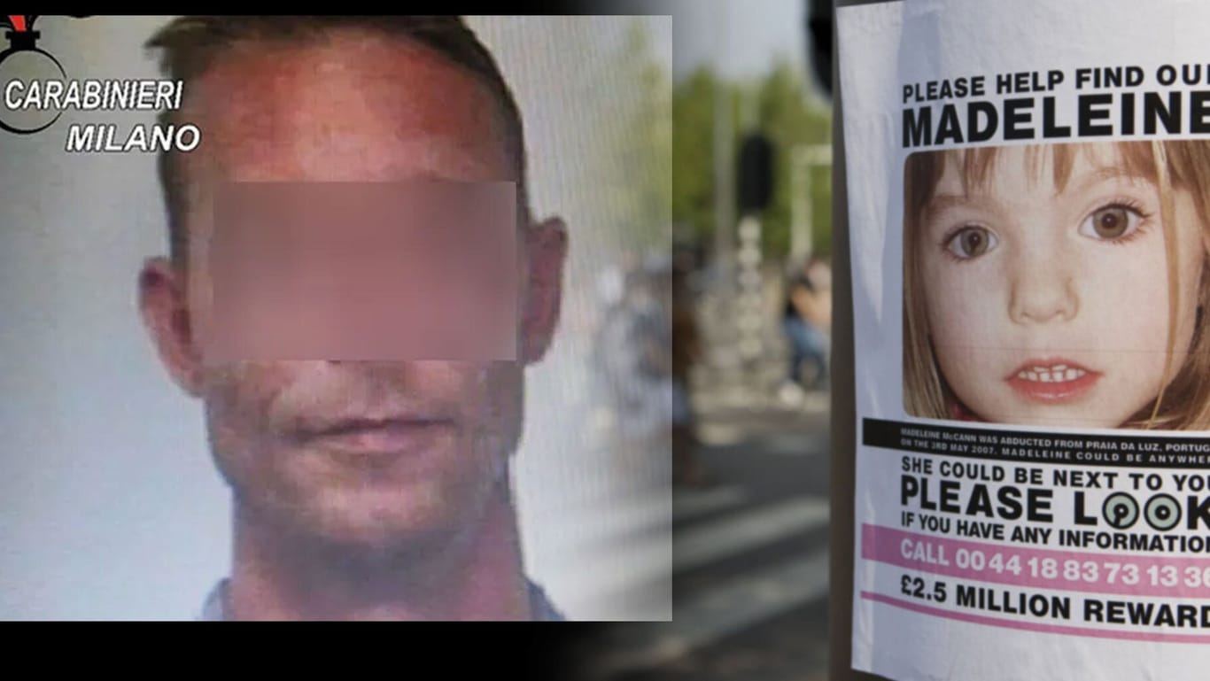 Der Verdächtige im Fall Maddie: Der 43-jährige Deutsche Christian B. soll das Kind ermordet haben.