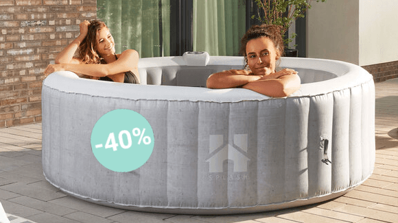 Aldi-Deal: Den aufblasbaren Whirlpool von Home Deluxe bekommen Sie jetzt zum Schnäppchenpreis.