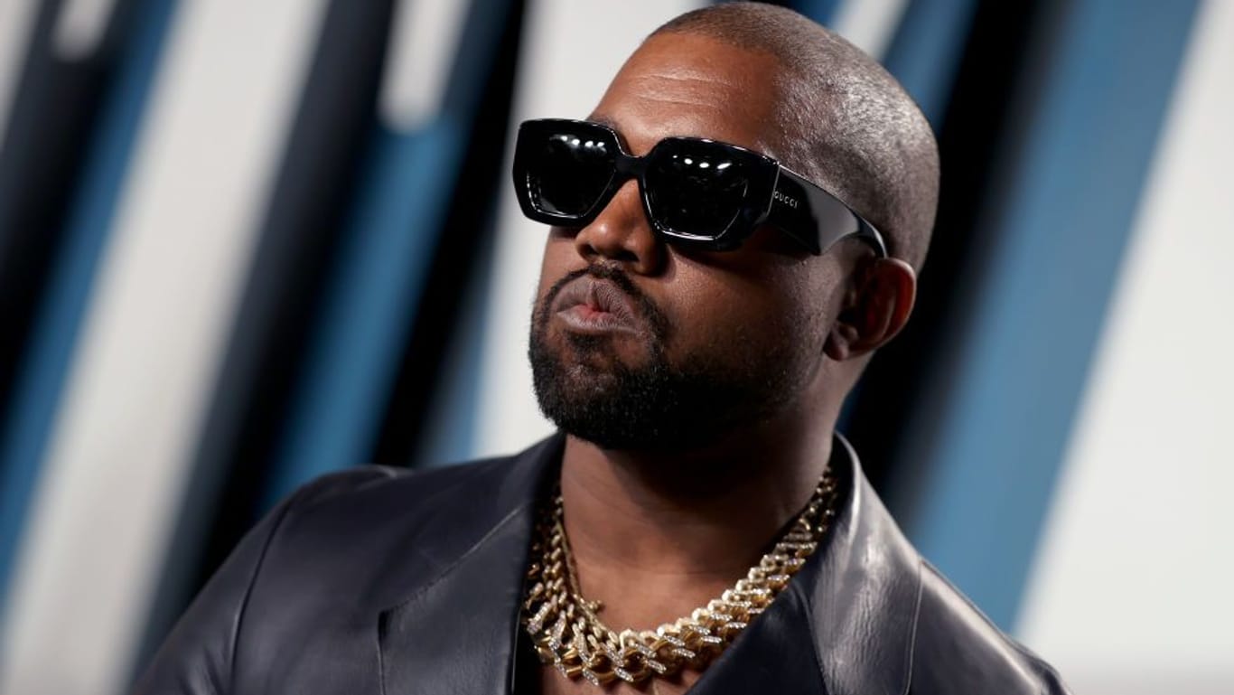 Kanye West bei einer Oscar-Party im Jahr 2020.