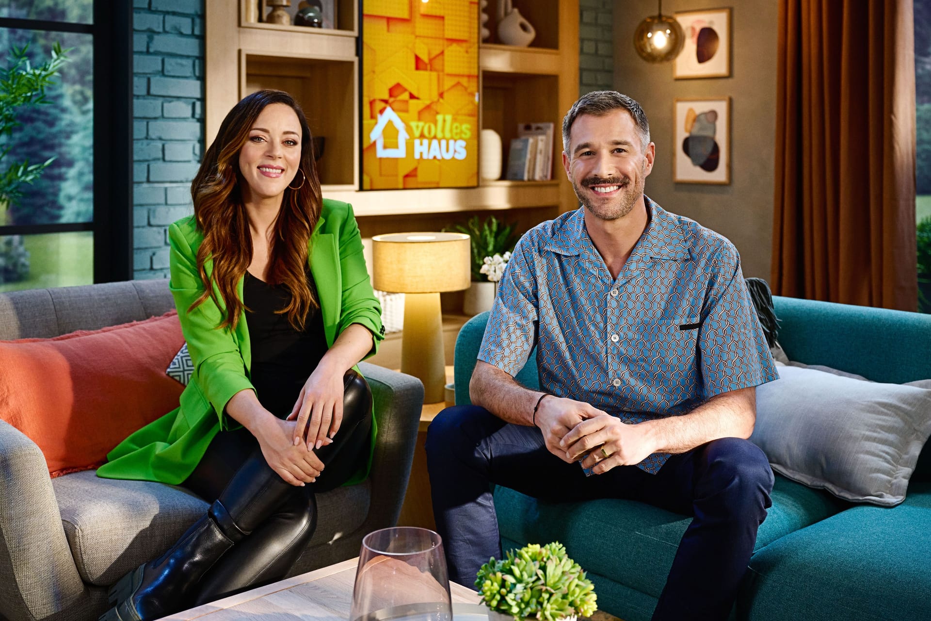 "Volles Haus": Jasmin Wagner und Jochen Schropp moderieren die Nachmittagsshow.