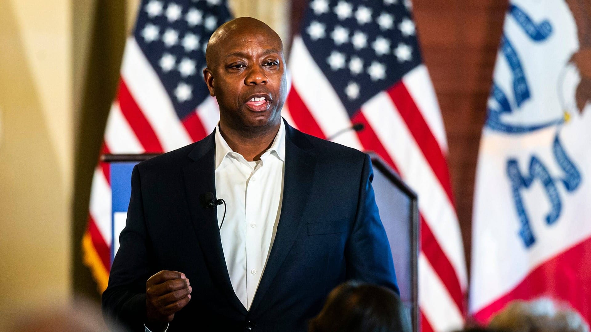 "Ich bin das lebende Beispiel": Tim Scott verneint Rassismus-Probleme in den USA.