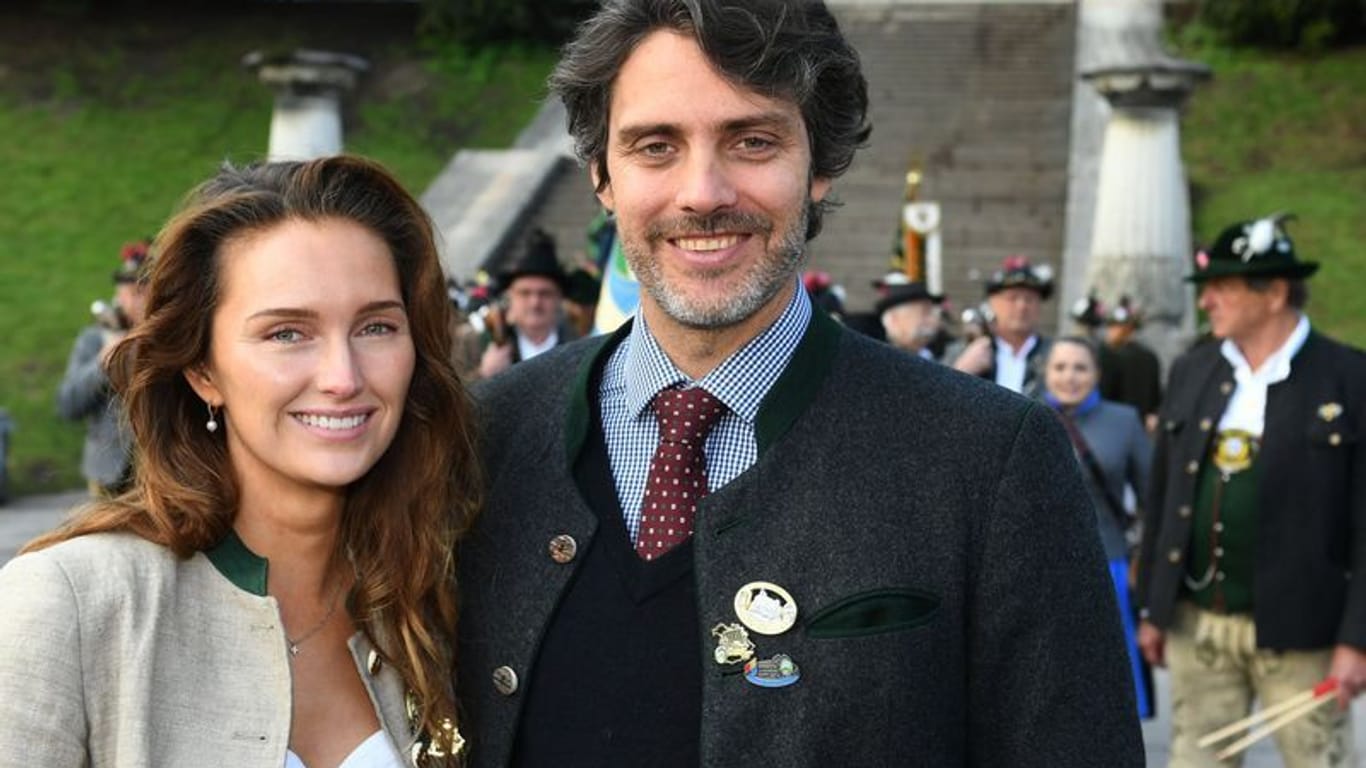 Brautpaar Ludwig Prinz von Bayern und Sophie-Alexandra Evekink (Archivbild): Am Samstag feiern sie ihre Hochzeit in München.