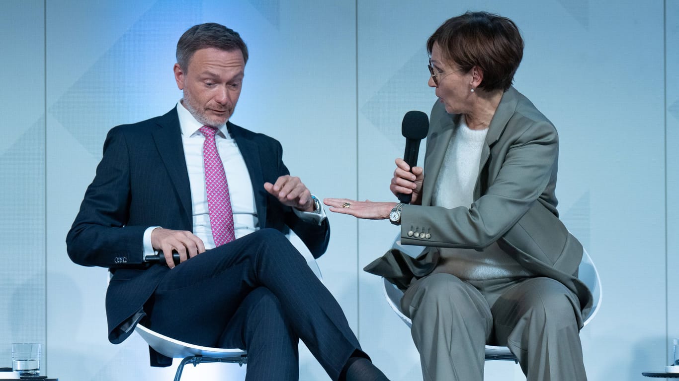 FDP-Chef Christian Lindner und Bettina Stark-Watzinger: Seit dem letzten Parteitag ist sie Vizechefin der Liberalen.