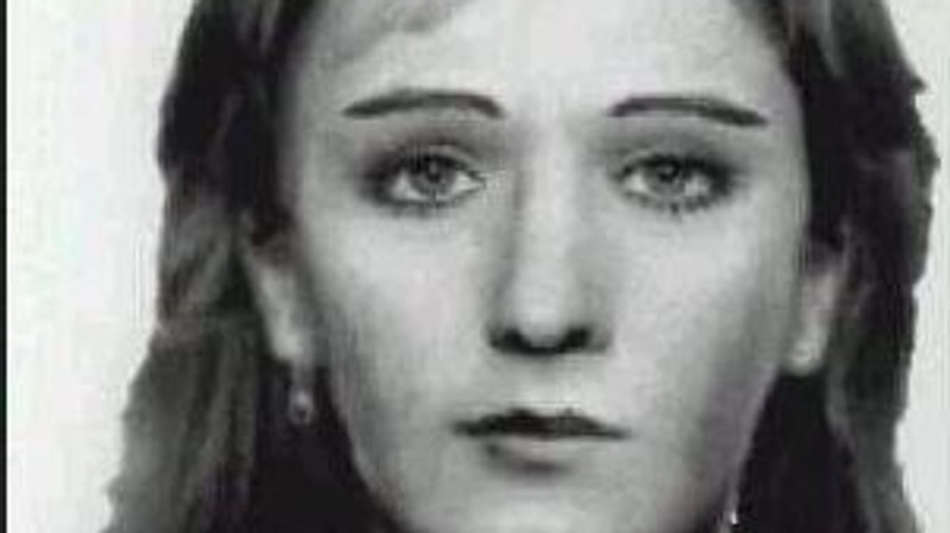 Eine Gesichtsrekonstruktion der toten Frau.