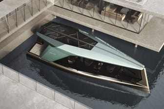Premiere in Cannes: BMW zeigt ein Boot mit Elektromotor.