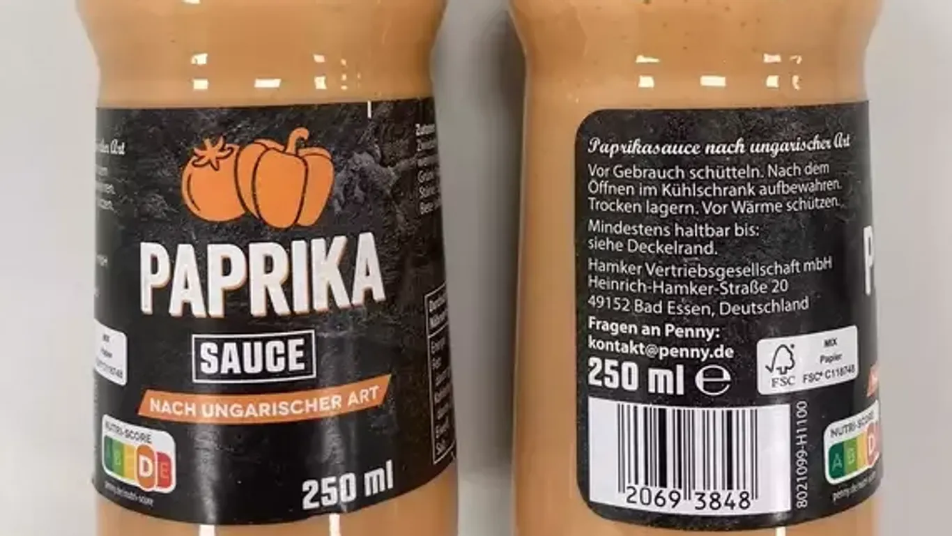 Grillparty Paprika Sauce nach ungarischer Art von Hemker: Rückruf wegen fehlender Allergenkennzeichnung