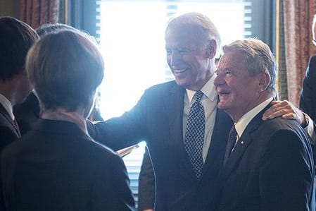 Joachim Gauck und Joe Biden