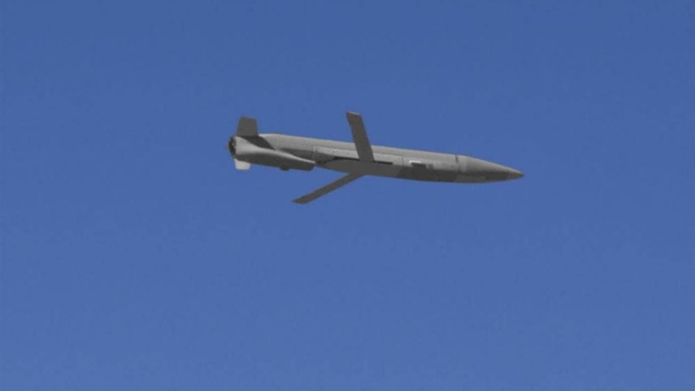 Das Bild eines MALD-Täuschflugkörpers (Symbolbild): Die Geräte werden genutzt, um die Luftabwehr des Gegners zu täuschen.