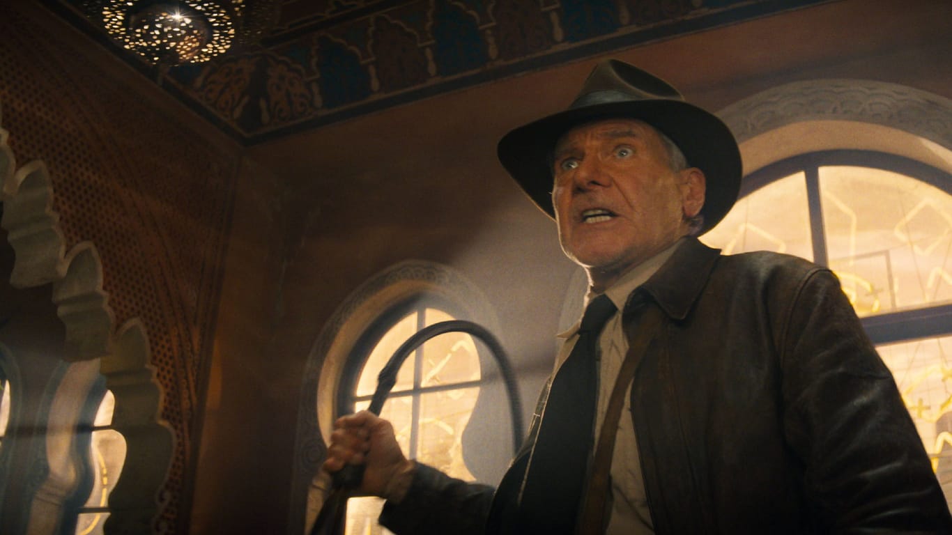 Harrison Ford in seinem neuesten "Indiana Jones"-Film.