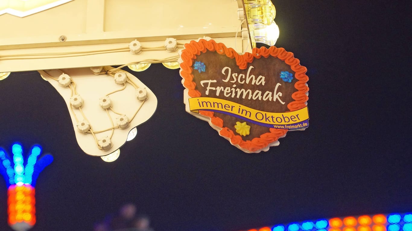 Ein Lebkuchenherz mit der Aufschrift "Ischa Freimaak" (Archivfoto): "Ischa" bedeutet "Es ist ja".