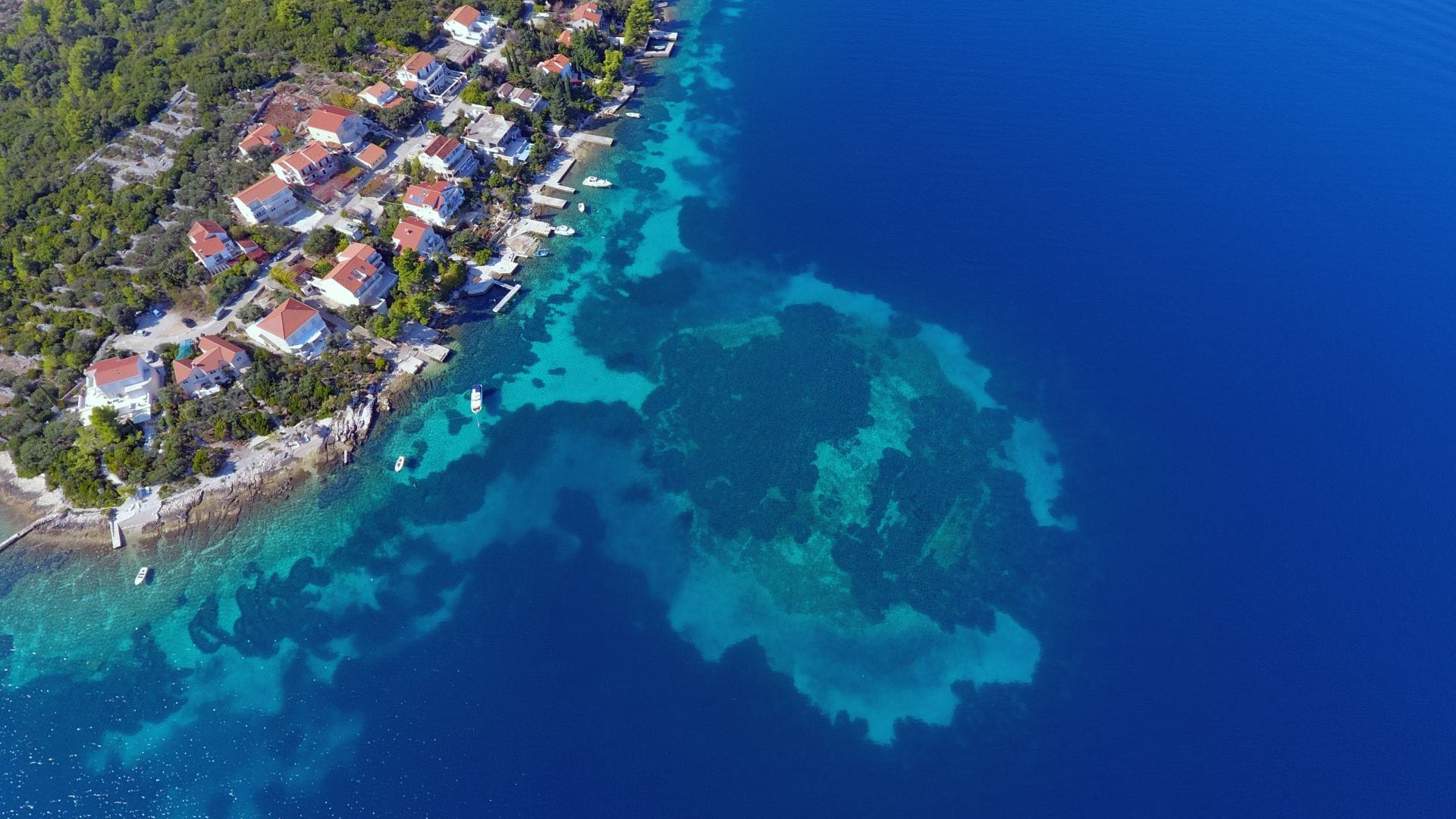 Die prähistorische Siedlung Soline: Vor der Küste der Insel Korčula liegen ihre Überreste.