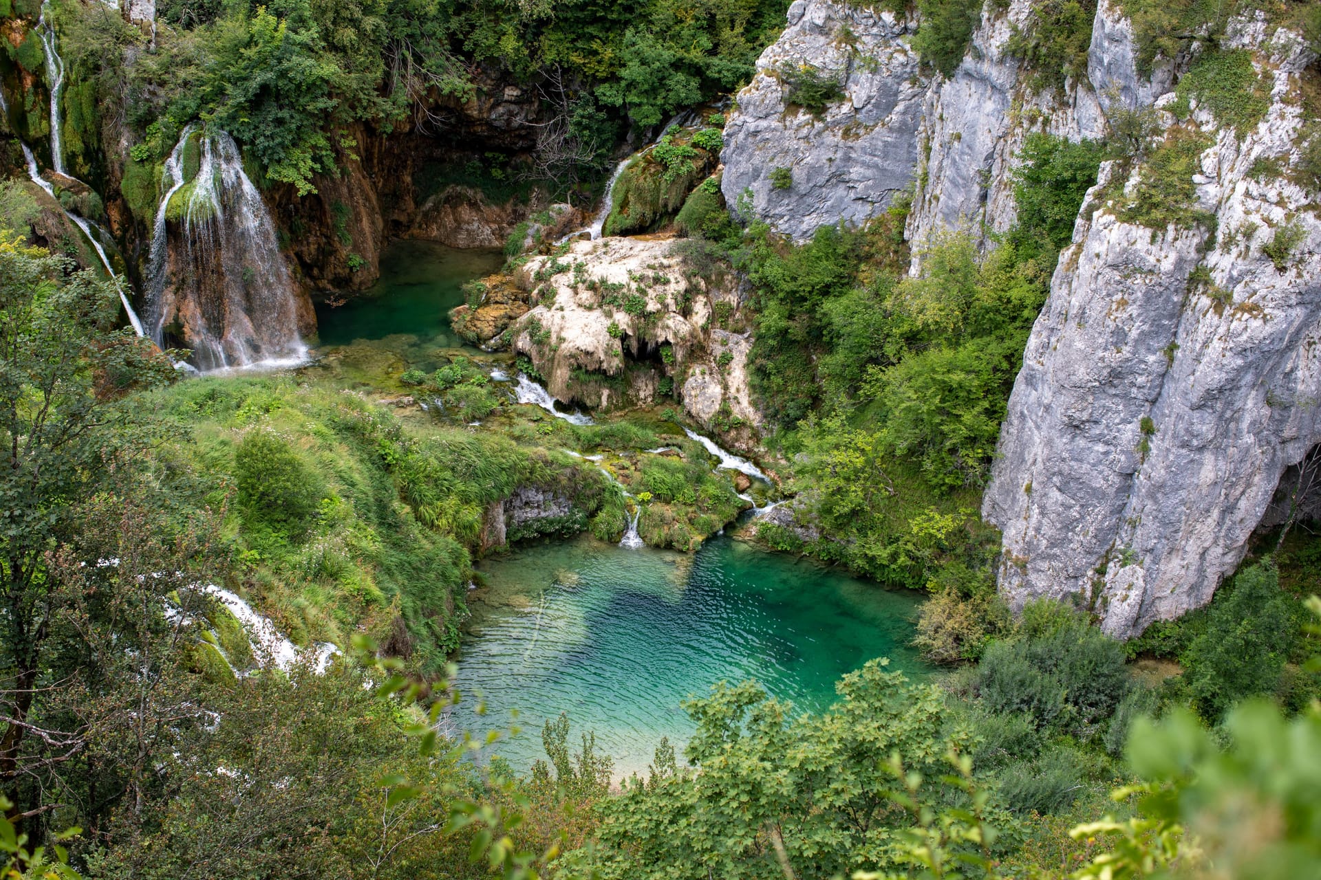 Platz 1: Plitvicer Seen, Kroatien: Das Gebiet gehört zu den beeindruckendsten Karstgebieten weltweit.