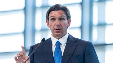 Ron DeSantis tries to overtake Trump on the right.