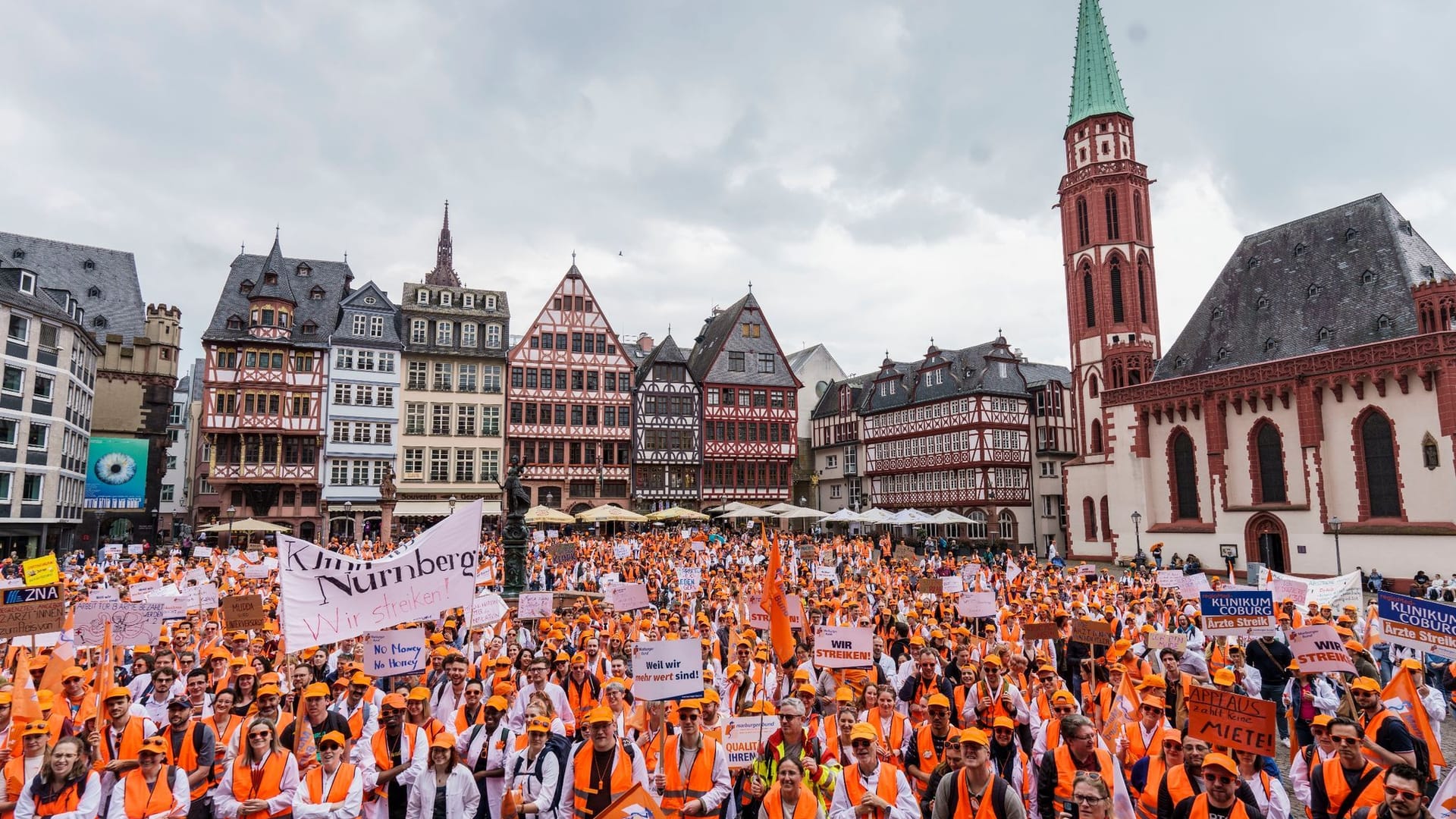 Streik in Frankfurt