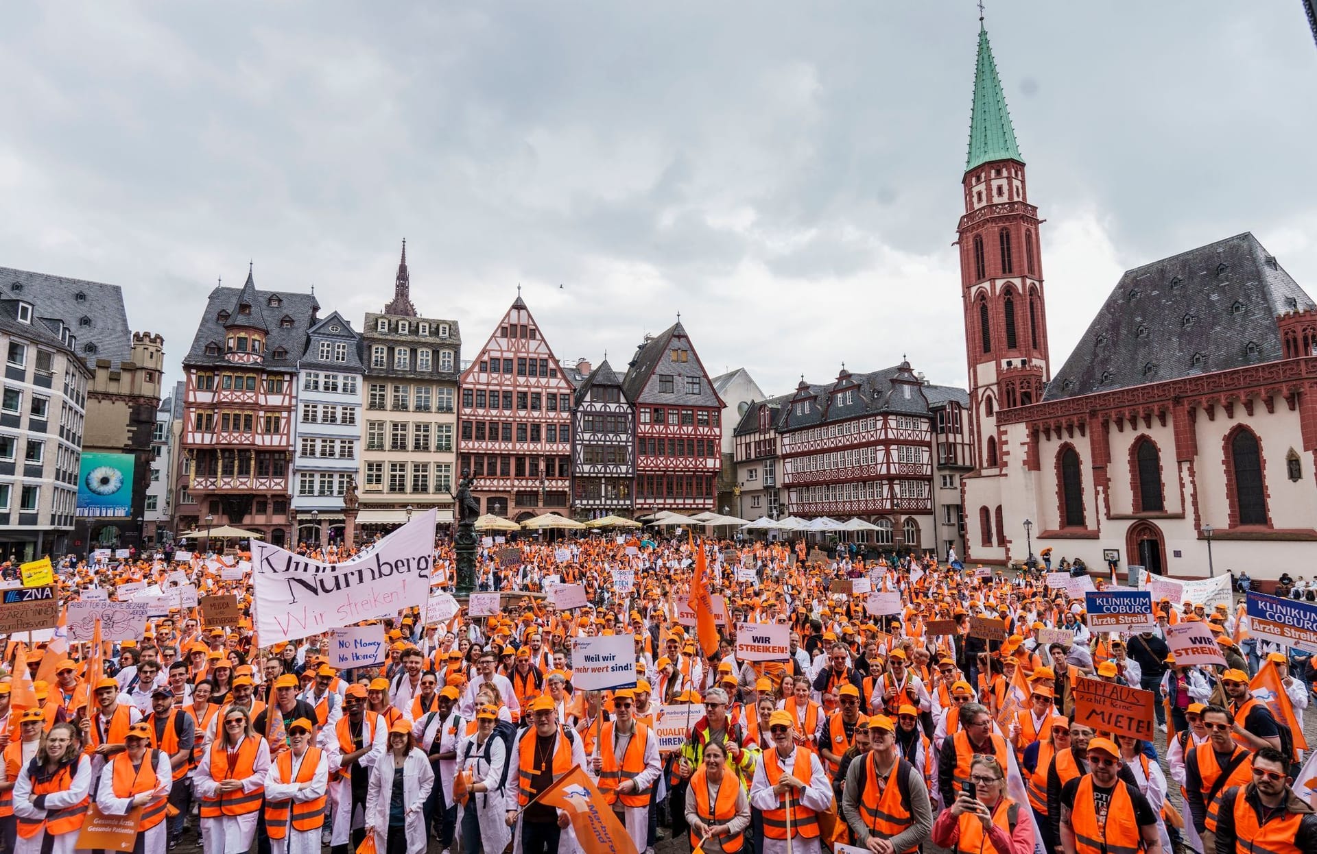 Streik in Frankfurt