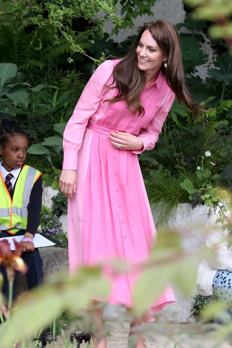 Prinzessin Kate: Erst vor Kurzem trug sie Pink.