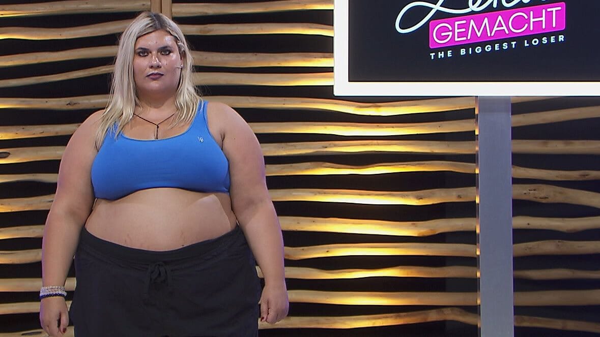 "The Biggest Loser": Valentina startete mit 135,3 Kilogramm.