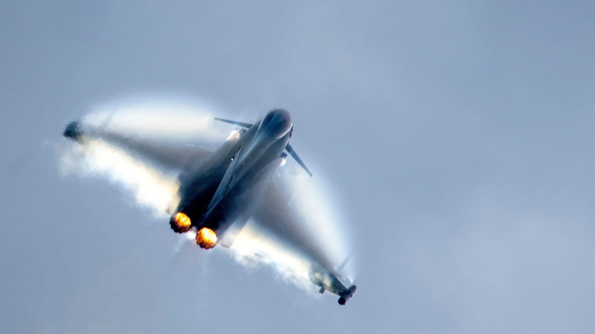 Ein Eurofighter Typhoon der britischen Royal Air Force Eurofighter (Archivbild). Die Ukraine ist an den Flugzeugen interessiert.