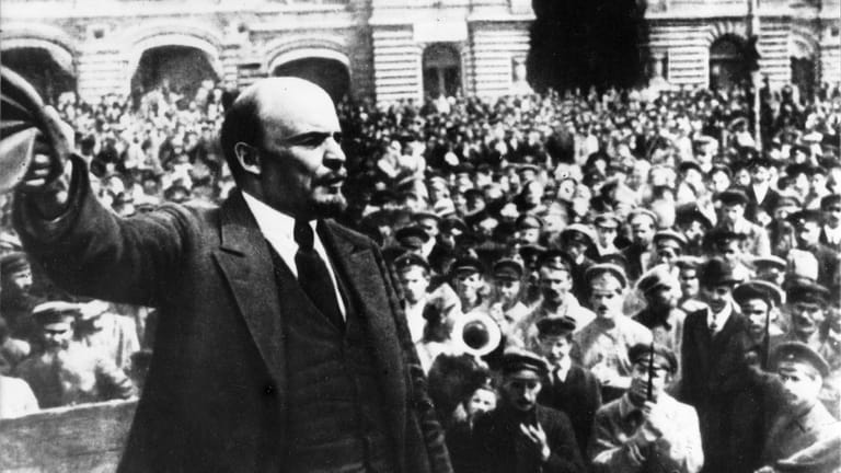 Lenin: Der Revolutionsführer entschied den Russischen Bürgerkrieg für die Bolschewiki.