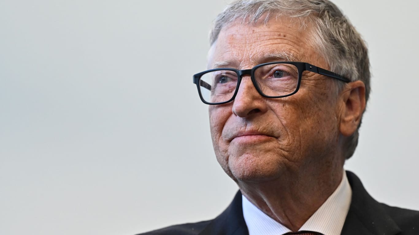 Bill Gates: Der Microsoft-Gründer soll von Jeffrey Epstein bedroht worden sein.