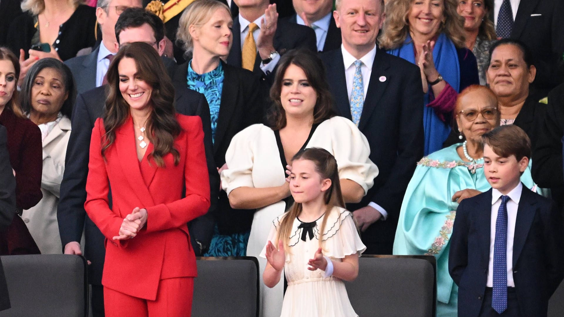 Die Royals feiern beim "Coronation Concert".