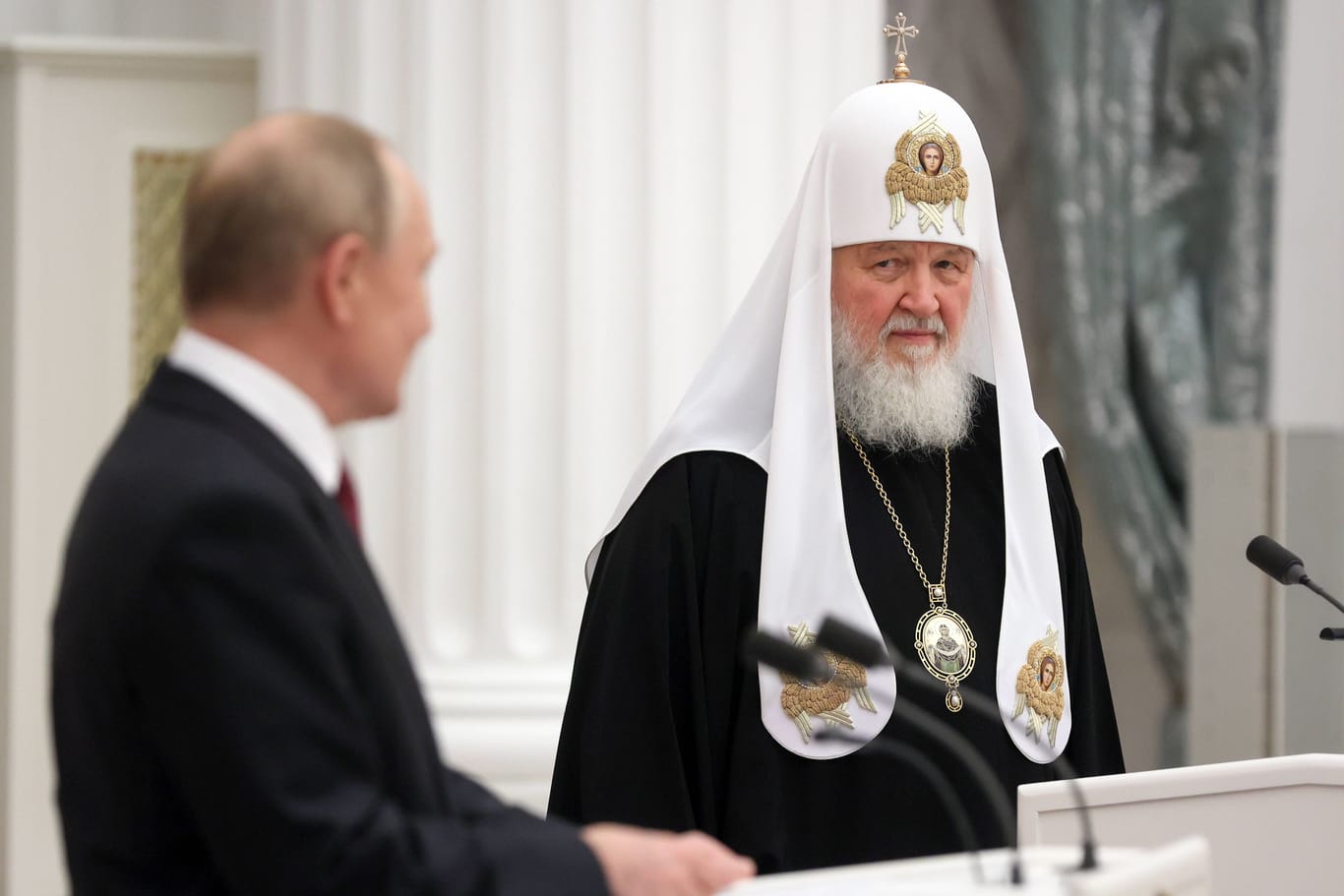 Unheilige Allianz: Putin und der Moskauer Patriarch Kirill. Kirche und Staat bilden in Russland eine mächtige Einheit.