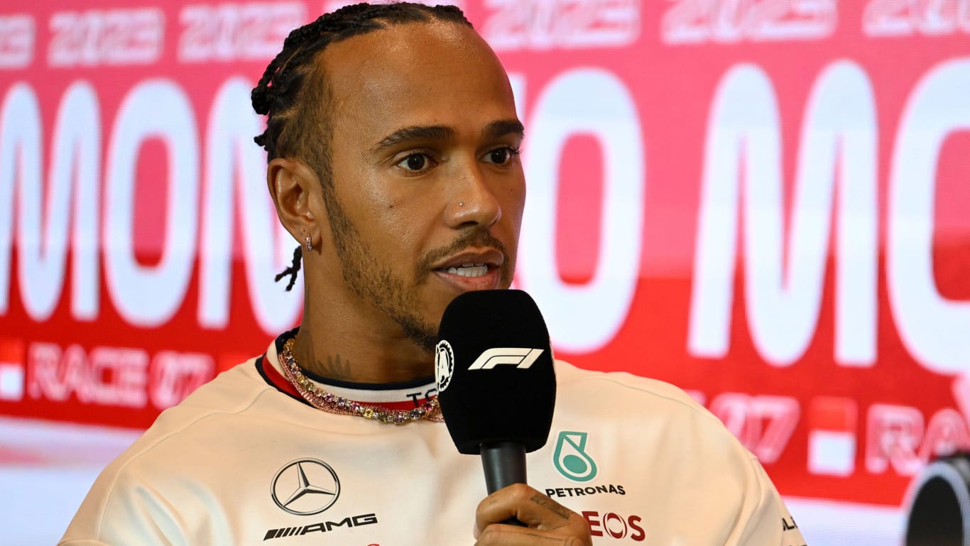 Lewis Hamilton am Rande des Grand Prix von Monaco: Seit 2013 bei Mercedes.