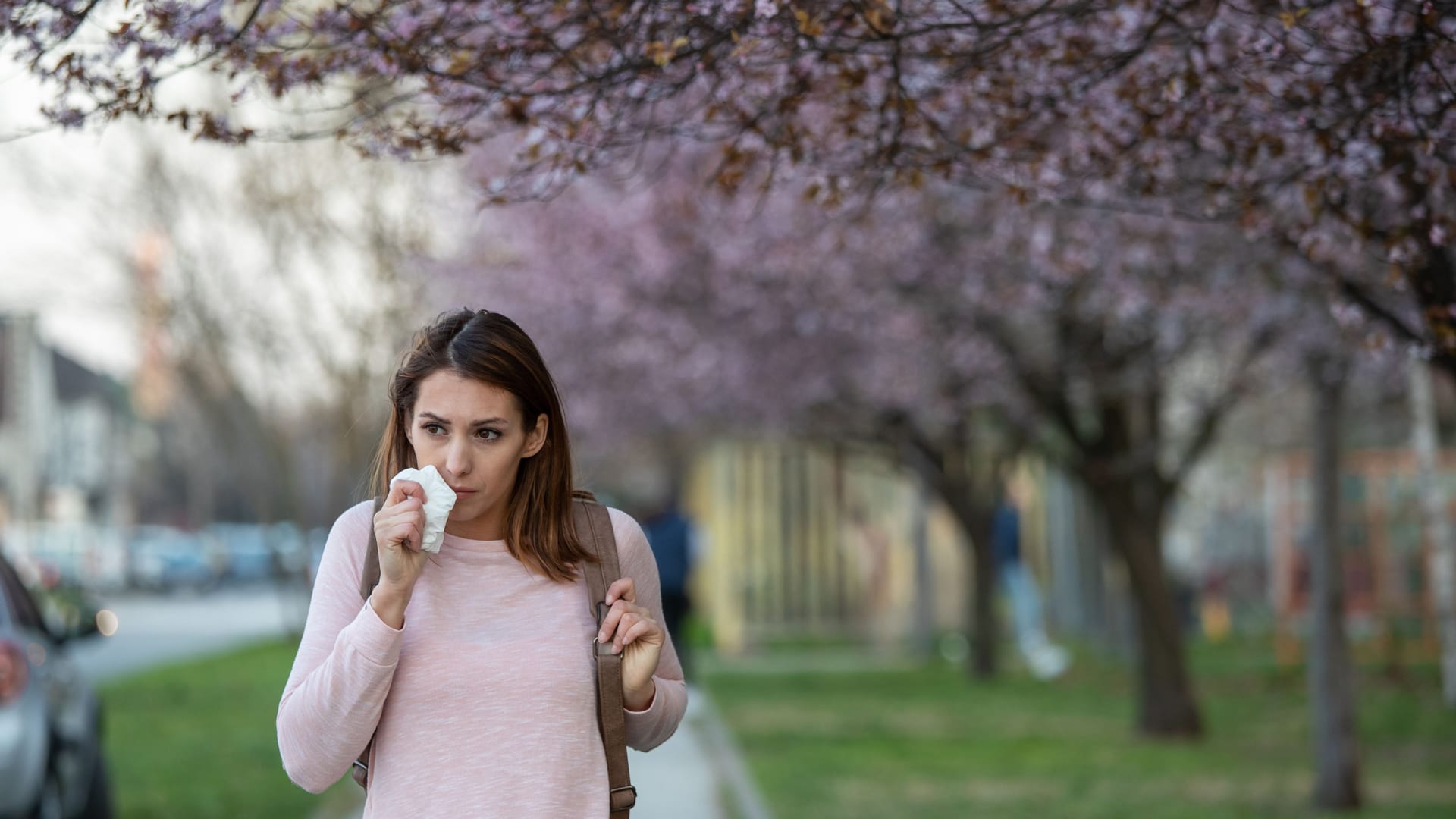 Pollenallergie: Besonders in den Städten werden die Pollen aggressiver. Ein Grund ist die Luftverschmutzung.