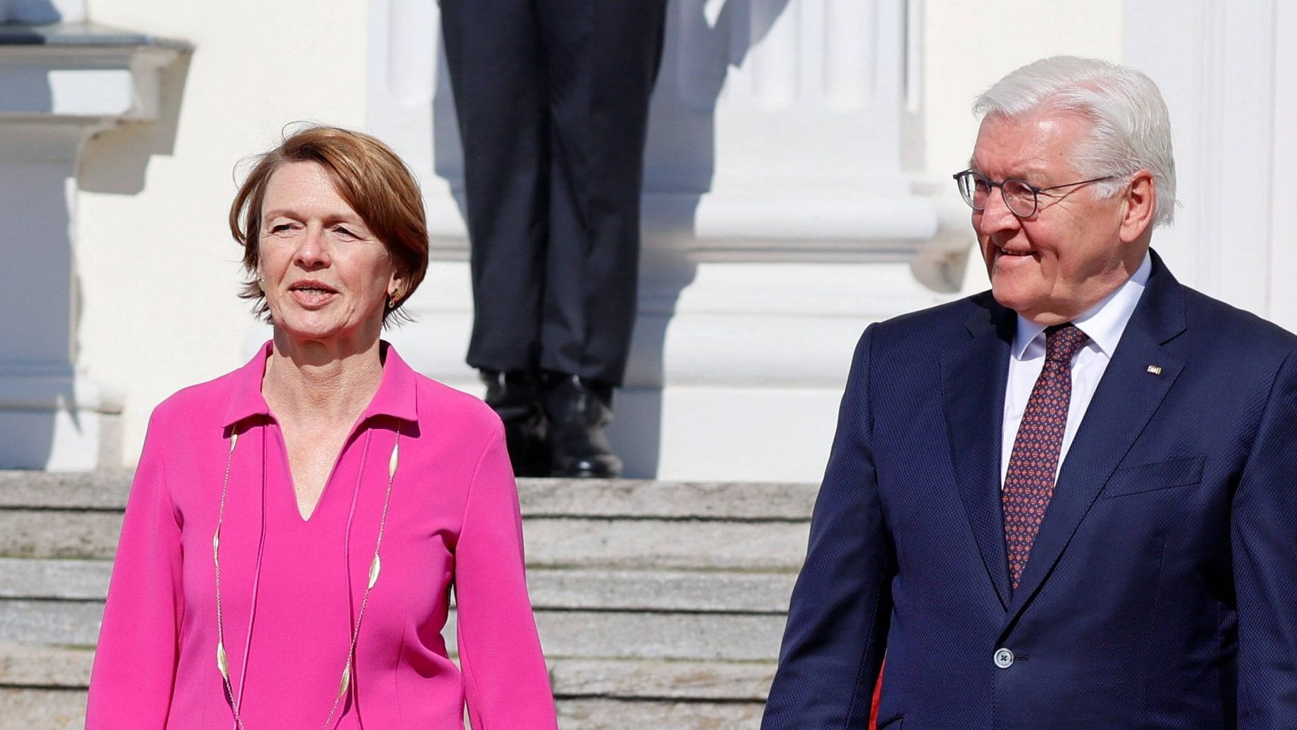 Elke Büdenbender und Frank-Walter Steinmeier: Das Paar hat eine gemeinsame Tochter.