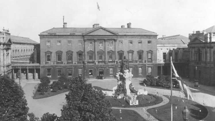 Vorbild für das Weiße Haus: Das Leinster House in Dublin.