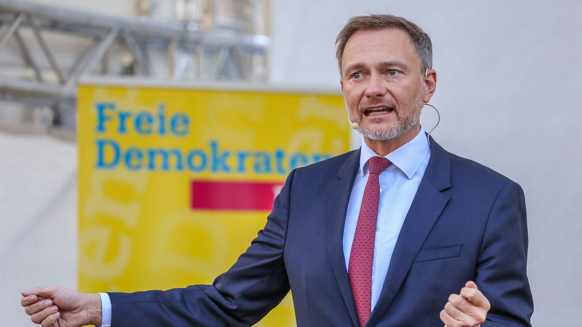 Christian Lindner bietet Peking die Stirn. Quelle: