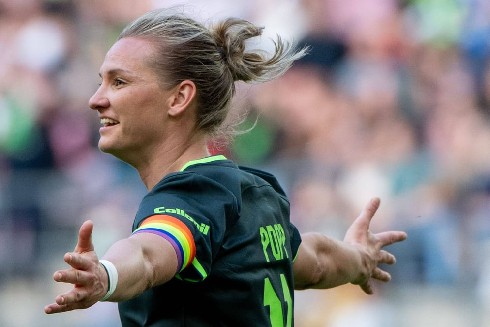 Alexandra Popp: Sie ist zum zwölften Mal Pokalsiegerin geworden.