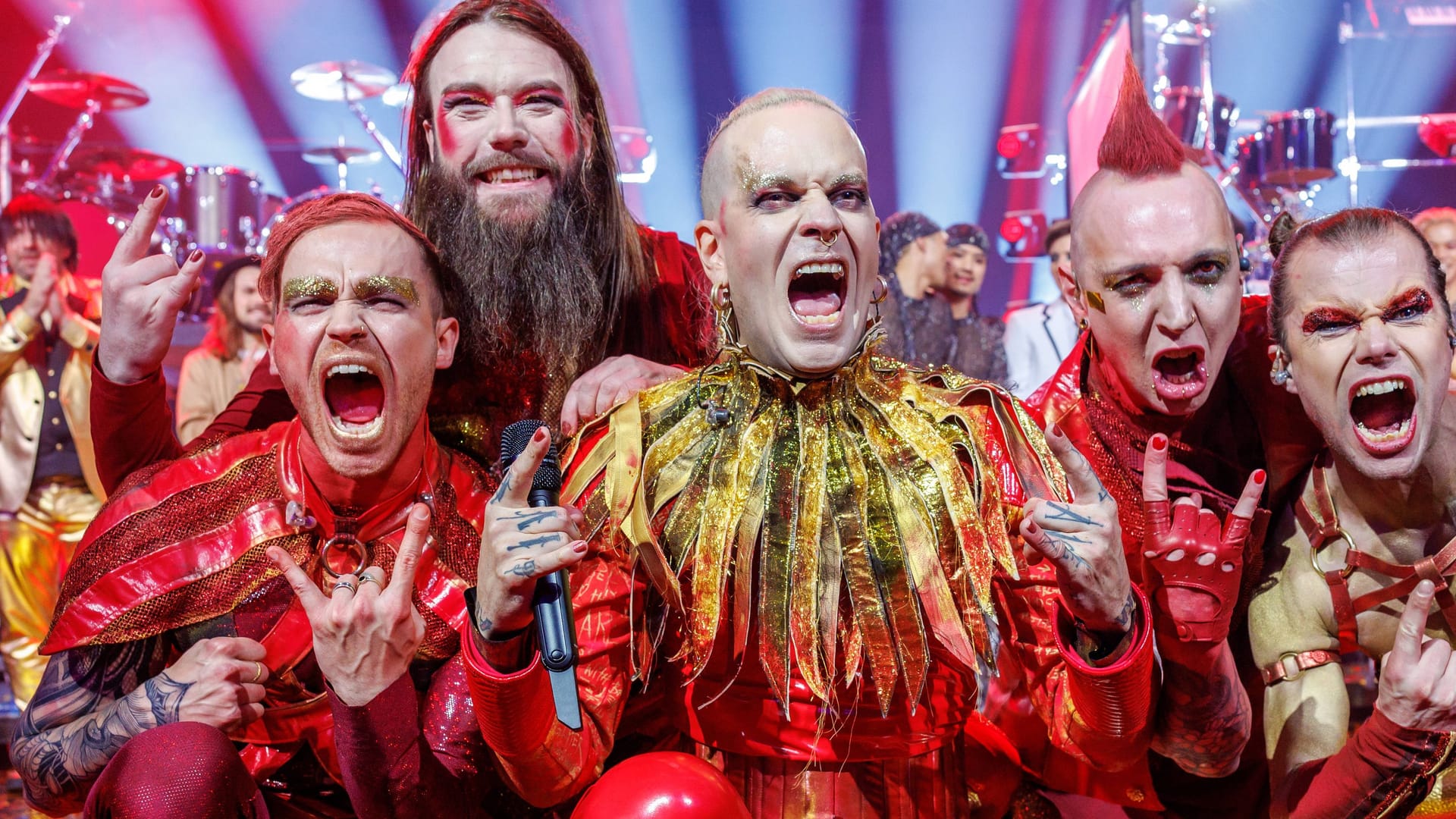 Lord of the Lost: Sie sind die deutsche Punkte-Hoffnung beim ESC am Samstag.