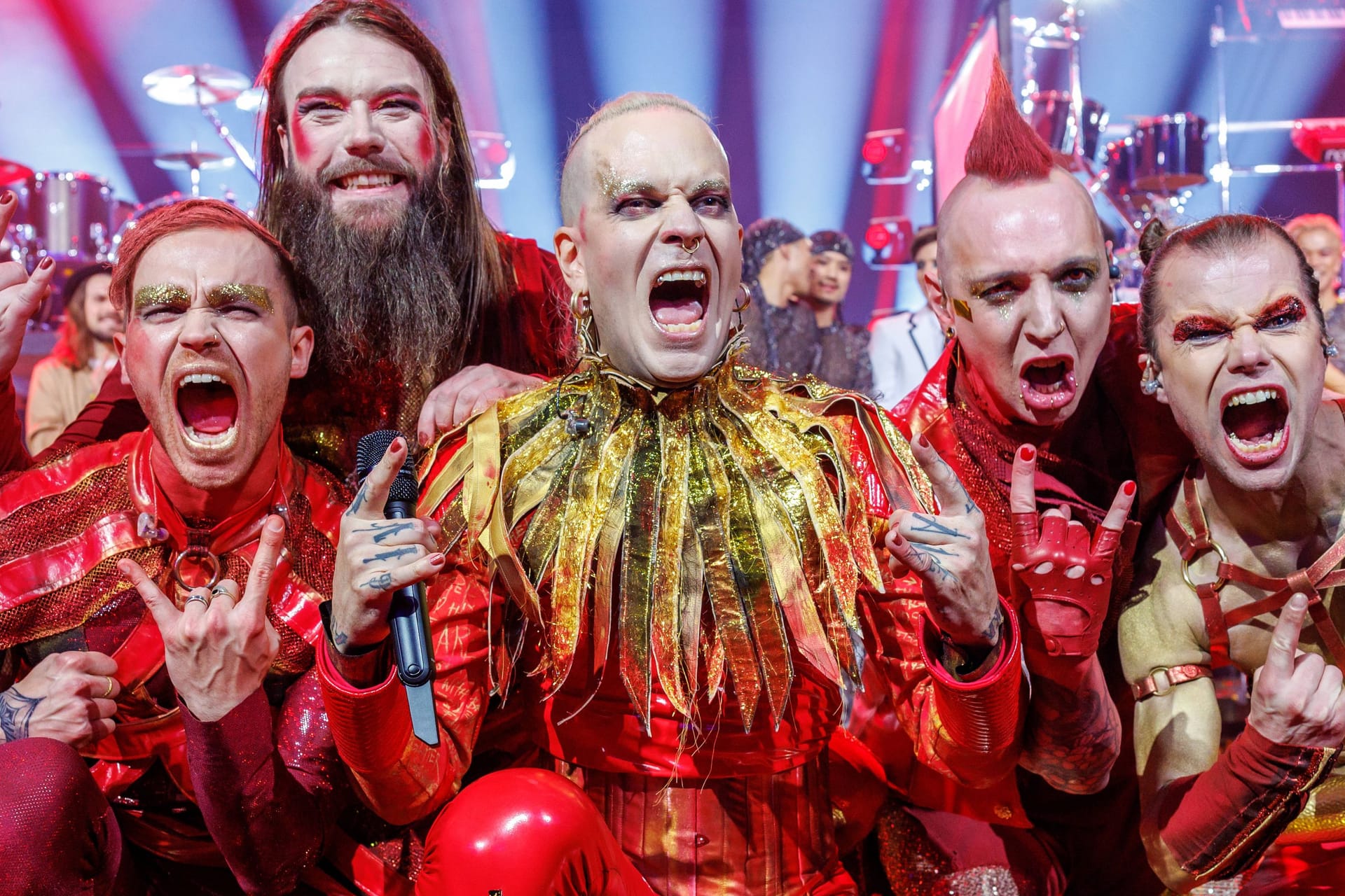 Lord of the Lost: Sie sind die deutsche Punkte-Hoffnung beim ESC am Samstag.