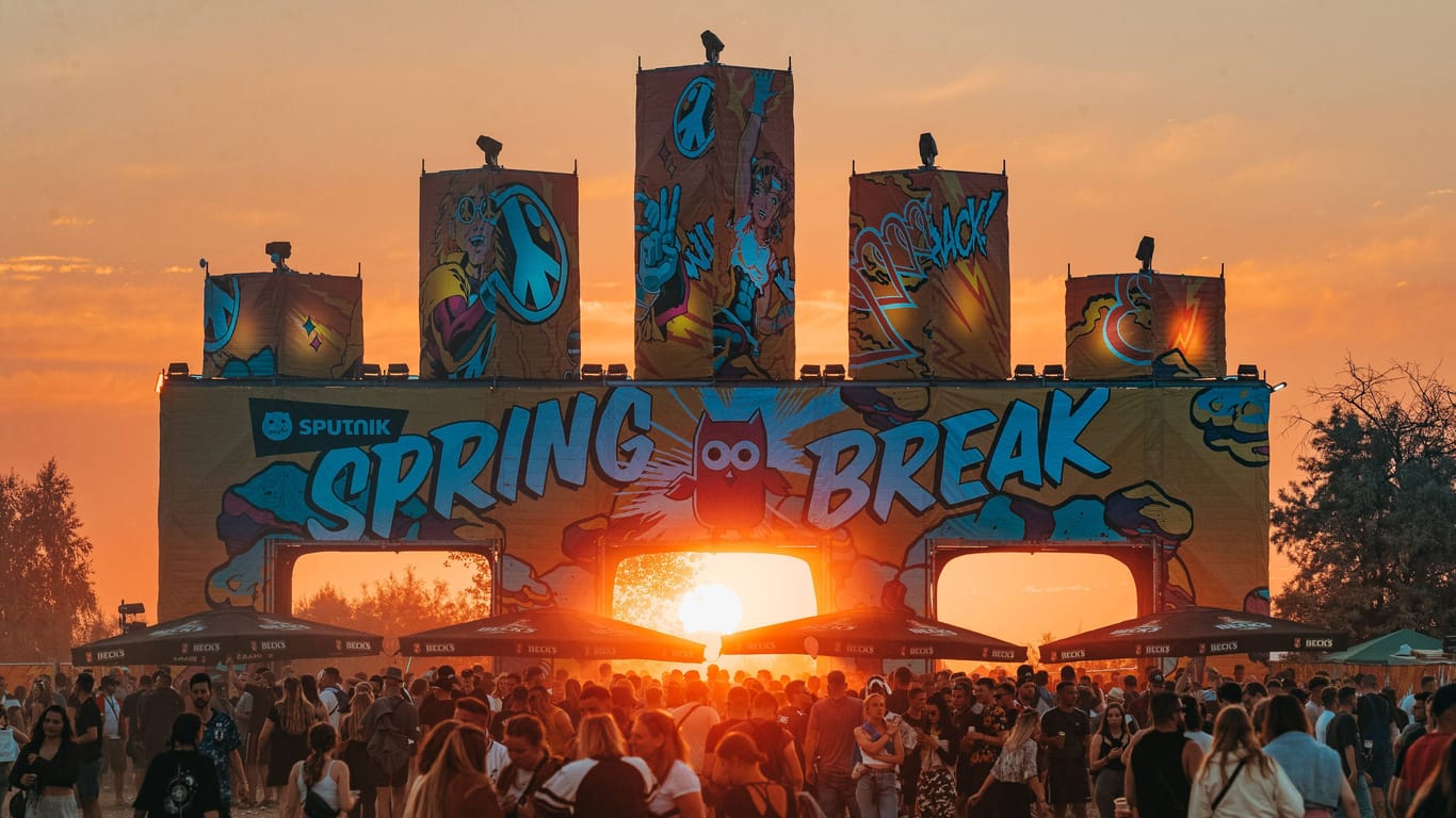 Sputnik Spring Break Festival im Jahr 2022: In diesem Jahr starb ein Mann zu Beginn des Festivals.